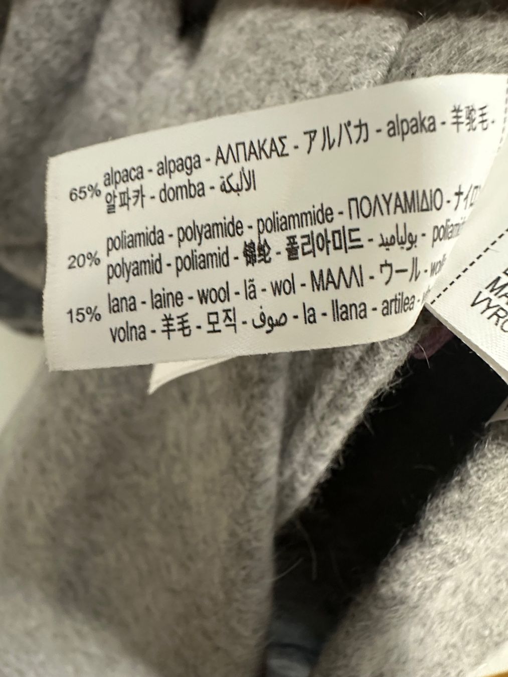 Zara Cappotti: Zara Graue Mantel-Poncho Gr M – Usato da Basel venduto da iulia_haul 6