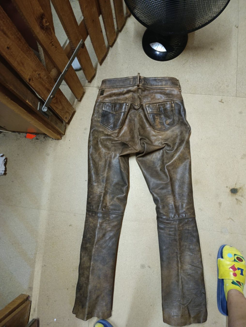 Pantaloni: Vintage Lederhose Gr. 52, braun - – Nuovo (secondo la descrizione) da Horgen venduto da Nicolelardi1987 2