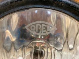 1 Paar Hella, Opel, P4 Trommelscheinwerfer, Oldtimer