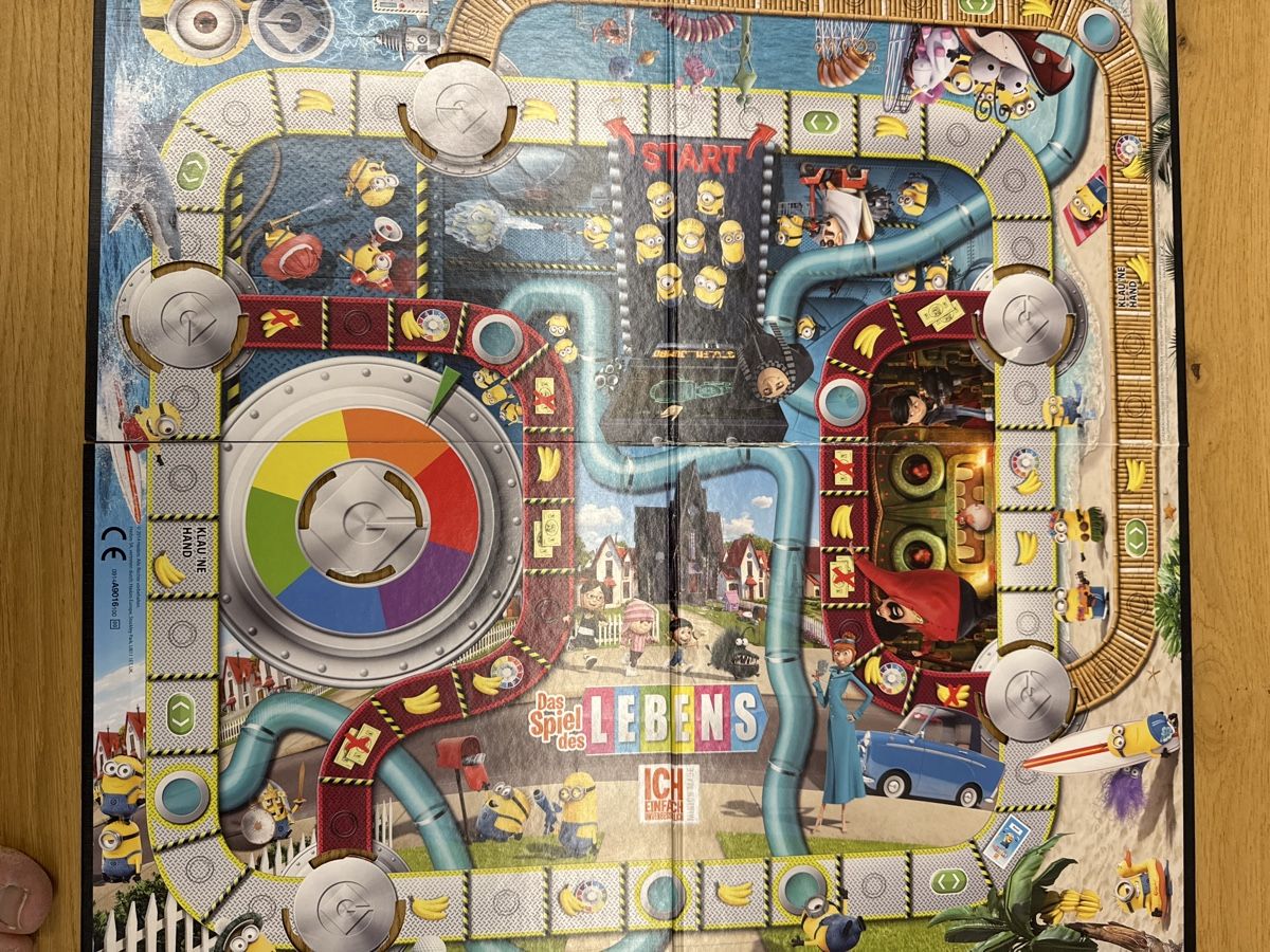 Hasbro Spiele: Minions  Das Spiel des Lebens – Gebraucht aus Raron von cathy123 2