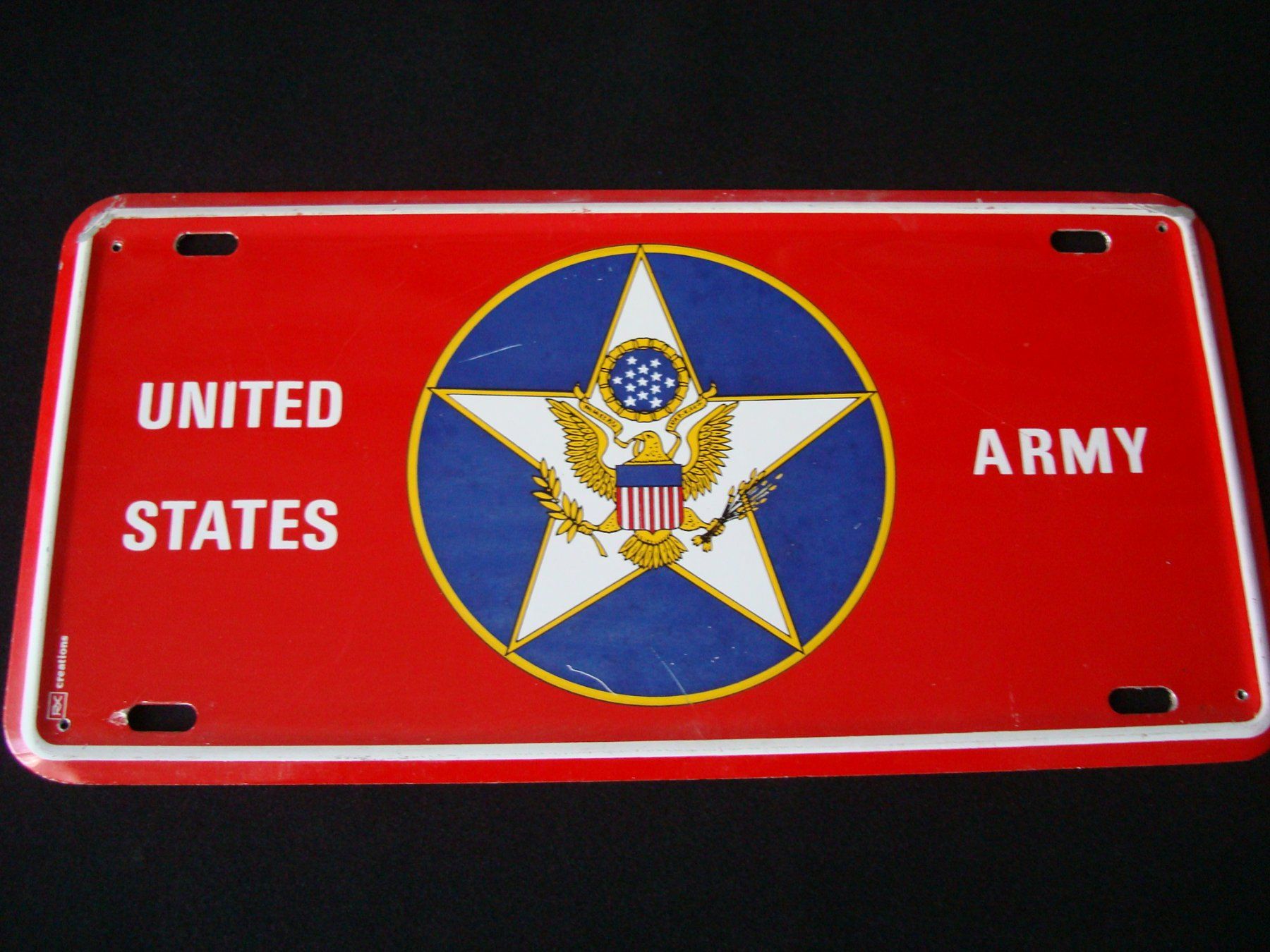 Schilder: UNITED STATES ARMY – Gebraucht aus Scherz von 5246