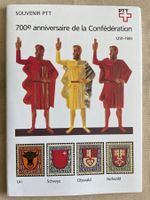 1 dépliant PTT 700e 1991 Francais - nom 7.90 - neufs **