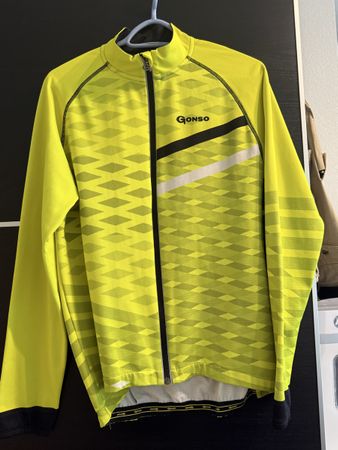 Velo Jacke Gonso langarm gelb Grösse XL gebraucht