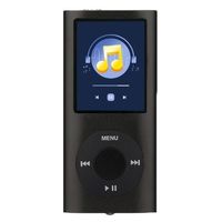 Metal MP3/4 Player mit 1.8 inch TFT Display in Schwarz