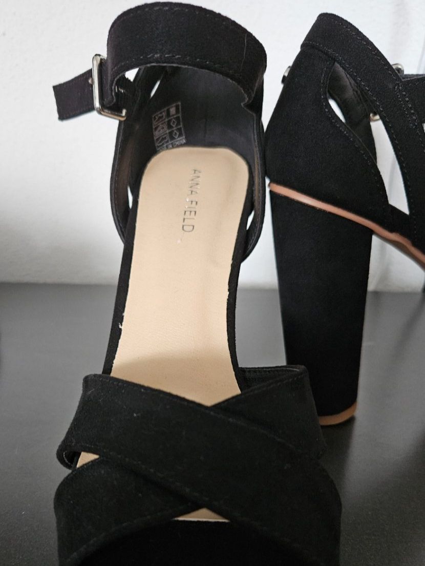 Anna Field Scarpe da donna: Elegante schwarze High Heels Gr. 39 – Usato da Hettlingen venduto da Leaena279 1