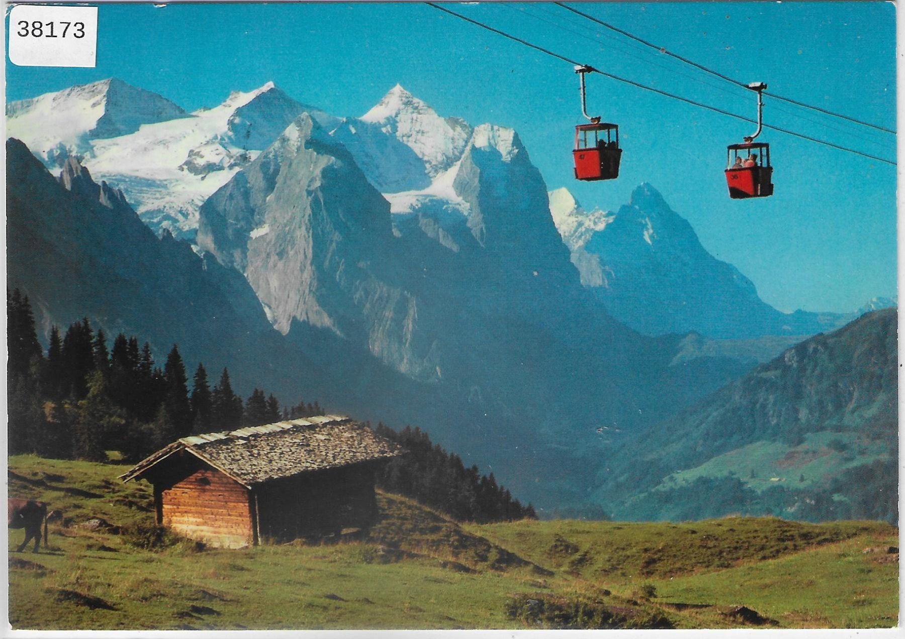 Cartoline postali: Meiringen-Hasliberg-Bahn – Usato da Ettingen venduto da Kartenplanet