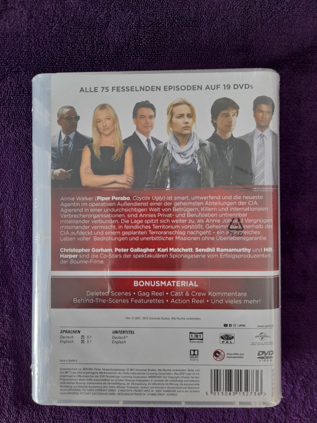 Alle DVDs: COVERT AFFAIRS  1  -  5  NEU ! – Gebraucht aus Aesch BL von Burschi59 1