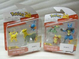 2x Battle Figures Pokémon - 100 % NEW