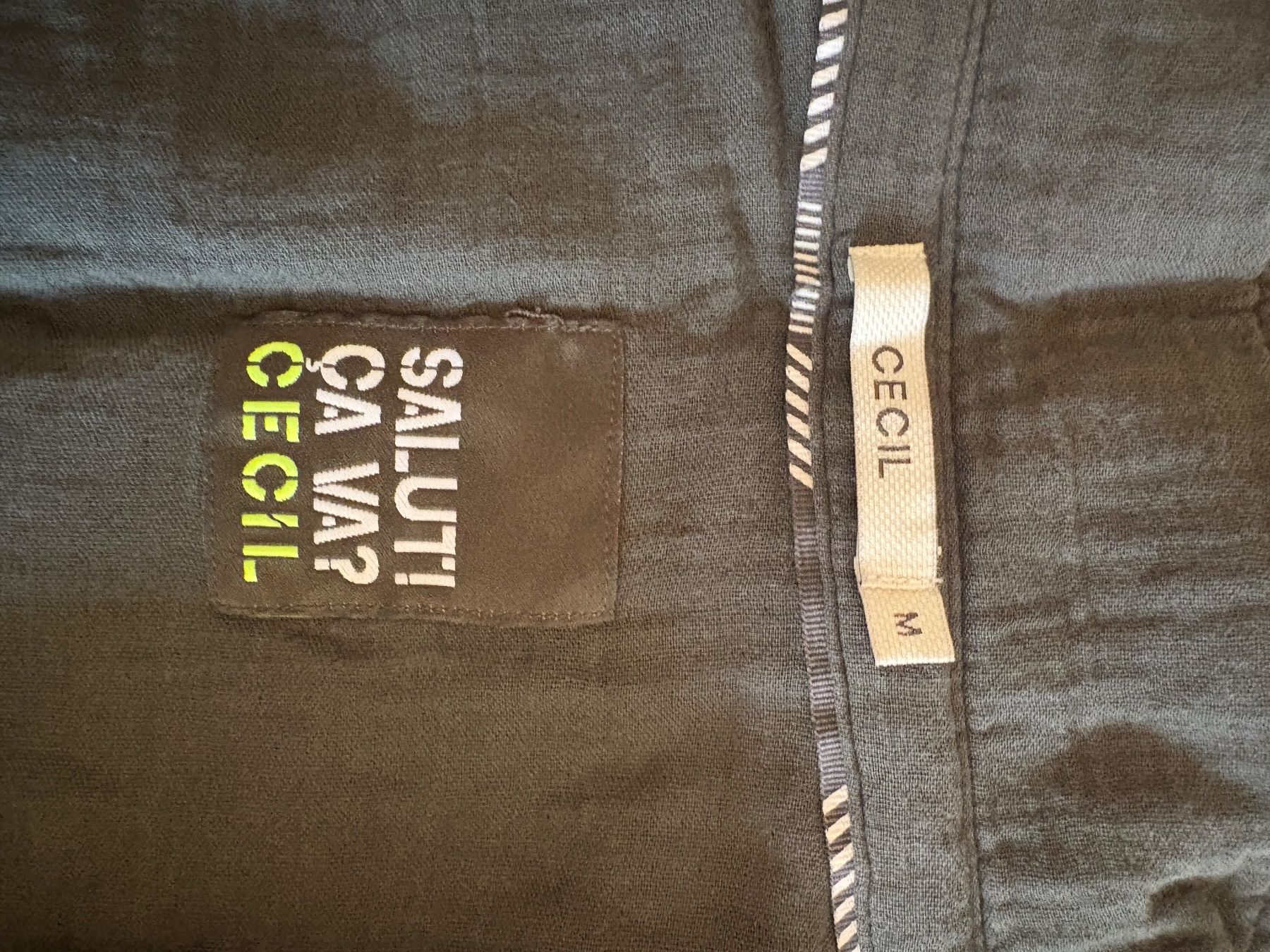 Cecil Camicette: Musselin Bluse olive, M – Nuovo (secondo la descrizione) da Spiez venduto da nomii20 2