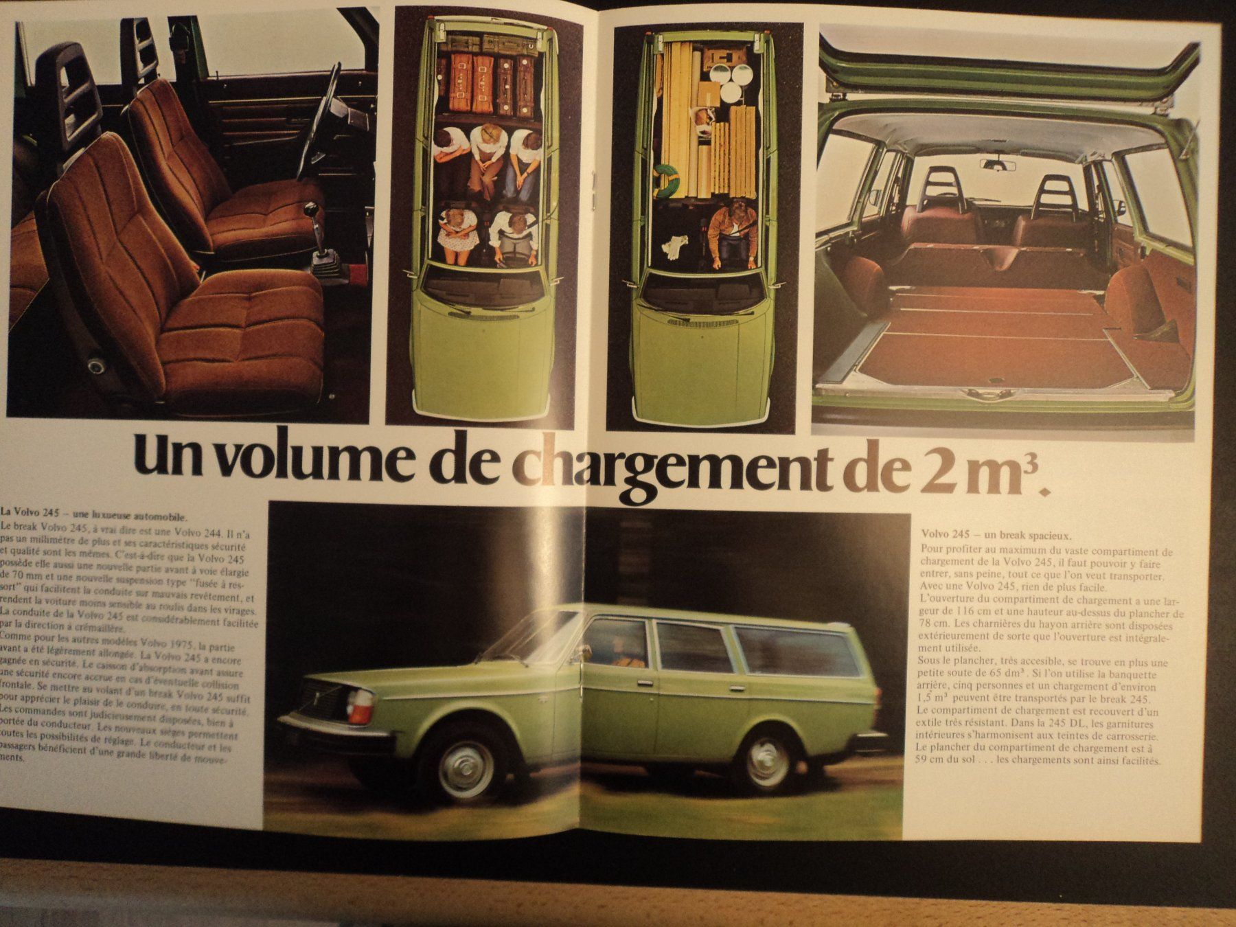 Volvo Documenti: Prospekt Volvo 245 break 1975 – Usato da Schwarzenburg venduto da modelCARama 2