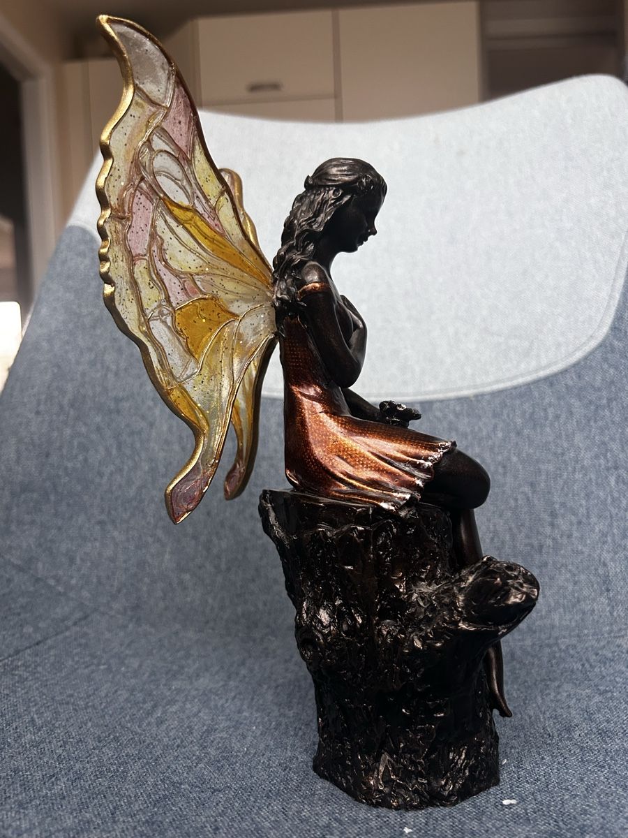 Statuette: Statuette de Fée, Ailes de Vitrail – Nuovo (secondo la descrizione) da Cugy FR venduto da luc_7q2j 1