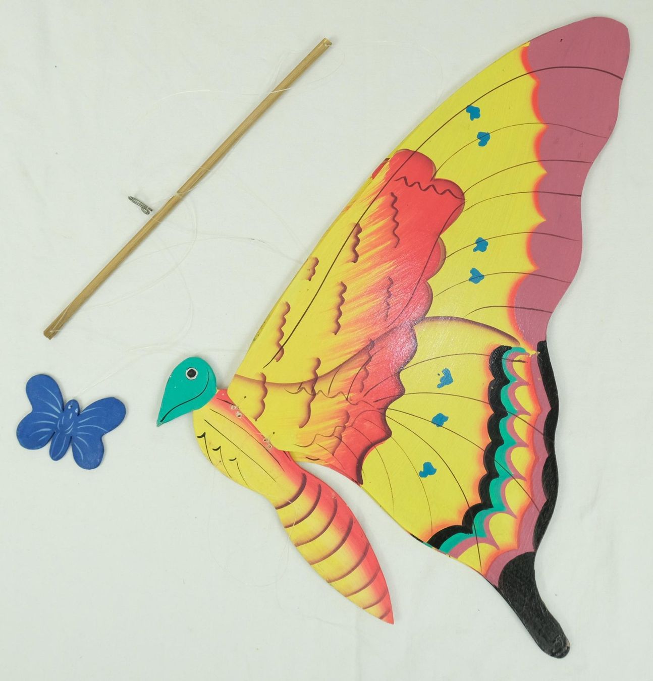 Altro in Decorazioni & Accessori: Grosses buntes Schmetterling Mobile, 75cm – Usato da Zürich venduto da Masala-Oase 3