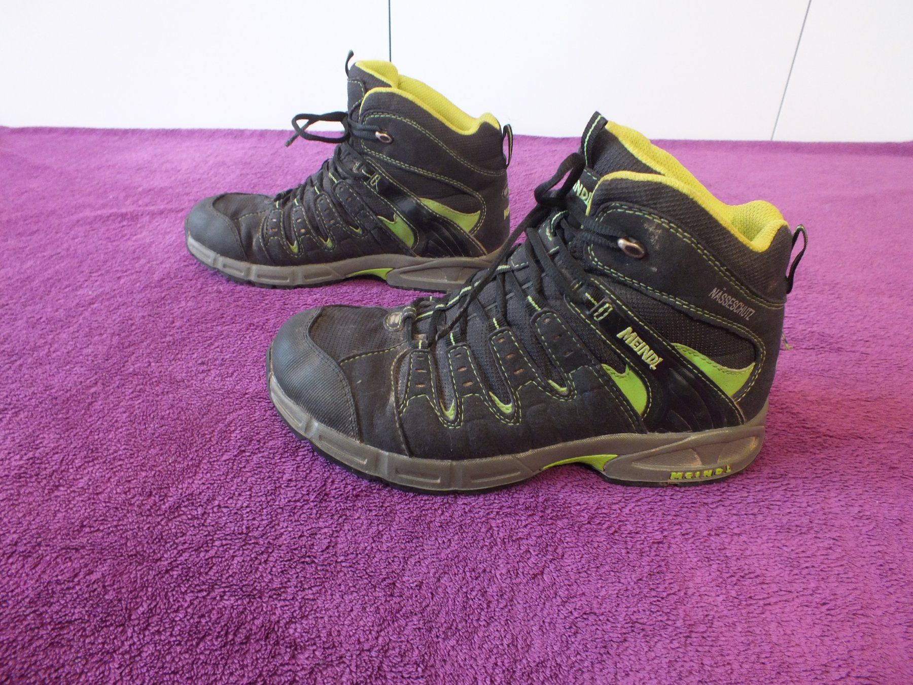 Meindl Scarpe per ragazzi: Meindl Snap Junior Mid Wanderschuhe in Gr. 37 – Usato da Müllheim Dorf venduto da Seeeule01 2