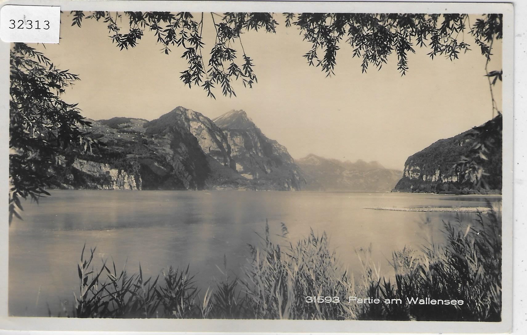 Ansichtskarten: Partie am Wallensee – Gebraucht aus Ettingen von Kartenplanet