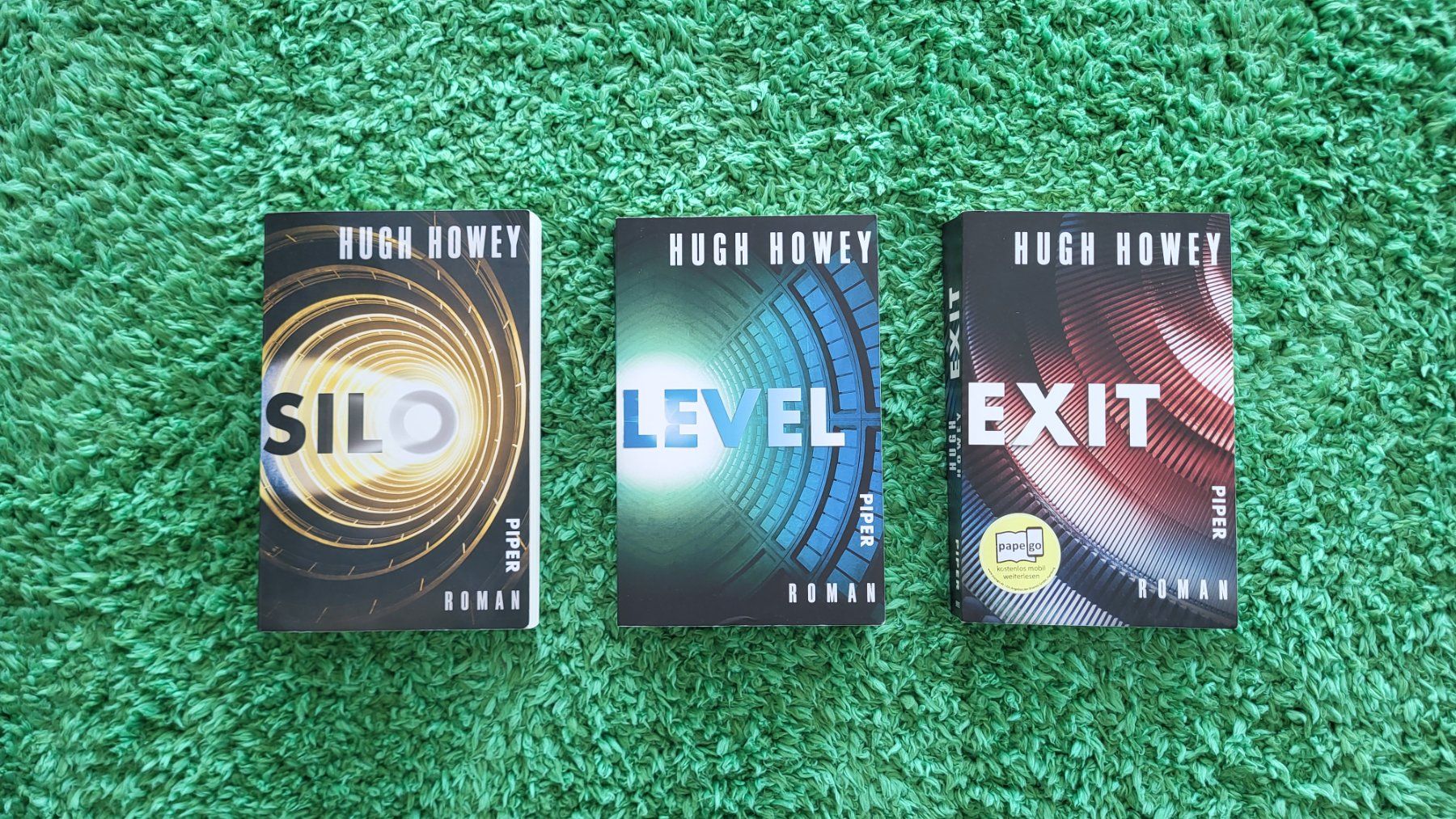 Libri: Hugh Howey - Silo Trilogie - Silo, Level, Exit (Deutsch) – Usato da St. Gallen venduto da a_b_5pkq
