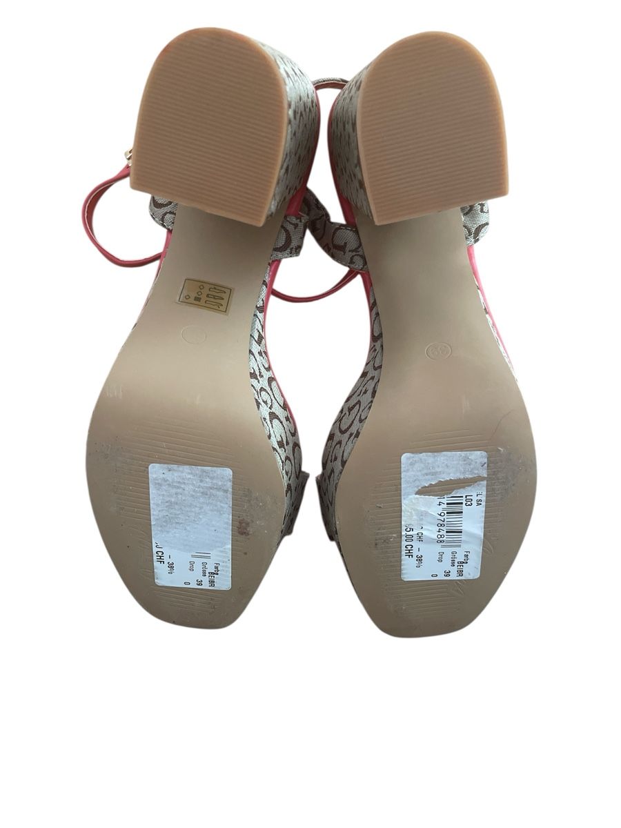 Guess Damenschuhe: Guess Sandalen mit Absatz, Gr. 39, Sommer! – Neu und originalverpackt aus Sennwald von _shppng 2