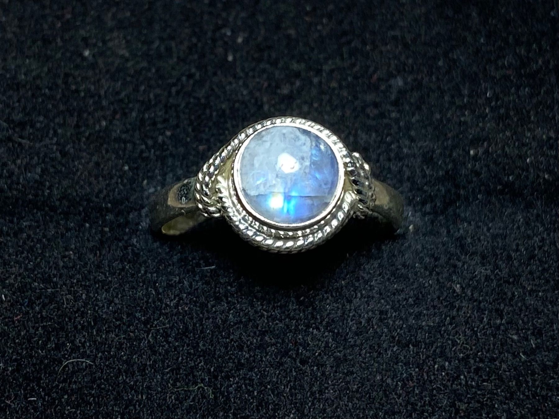 Anelli: 925 Silber Ring - natürlicher Mondstein – Nuovo e nell'imballaggio originale da Laax venduto da Kiki_Kingdom3 6