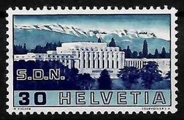1938, 212.Pf**, Abart "gebrochene Säule" postfrisch (15303)