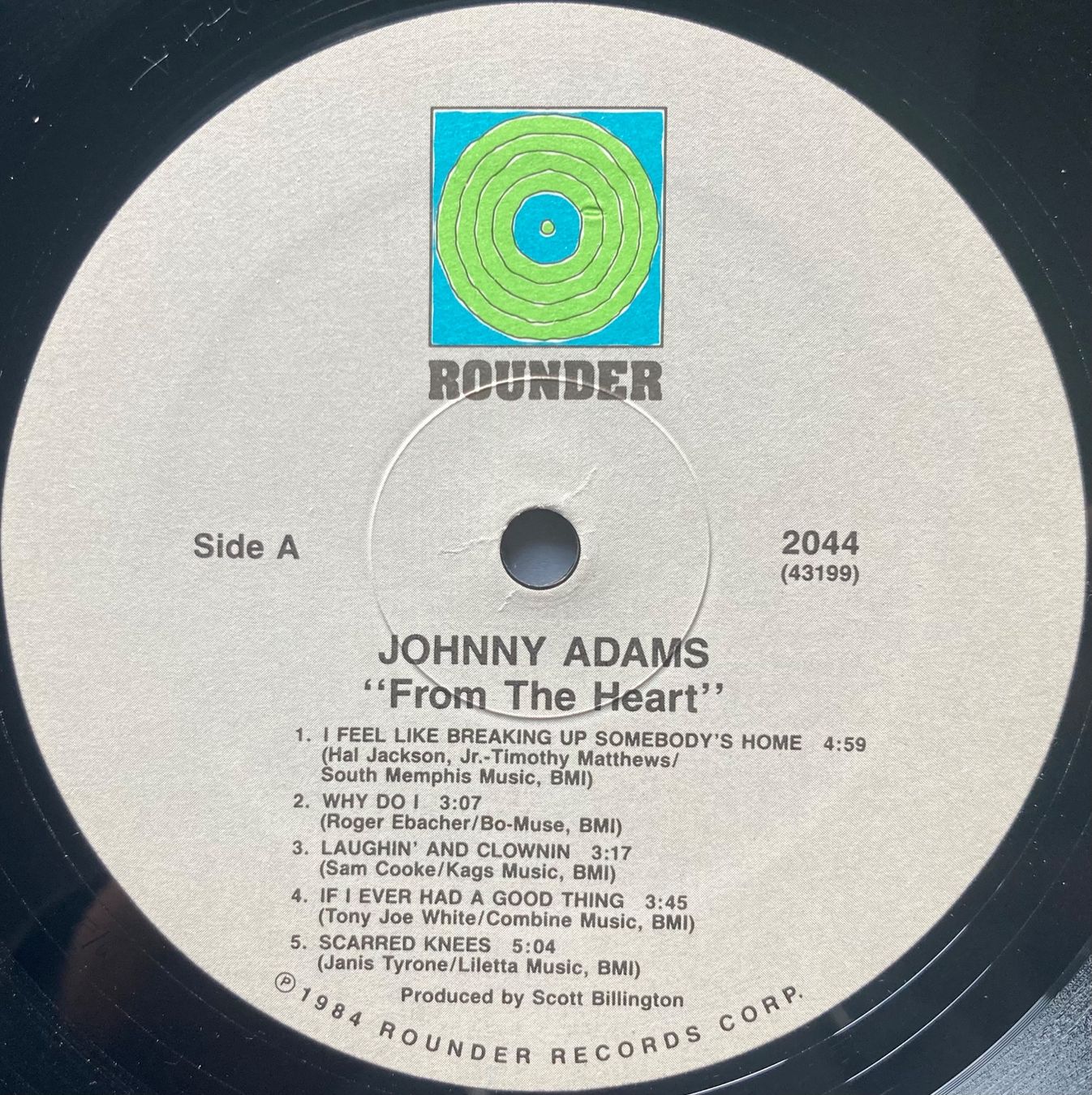 Schallplatten: JOHNNY ADAMS - FROM THE HEART – Gebraucht aus Poliez-Pittet von Newtown-Records 2