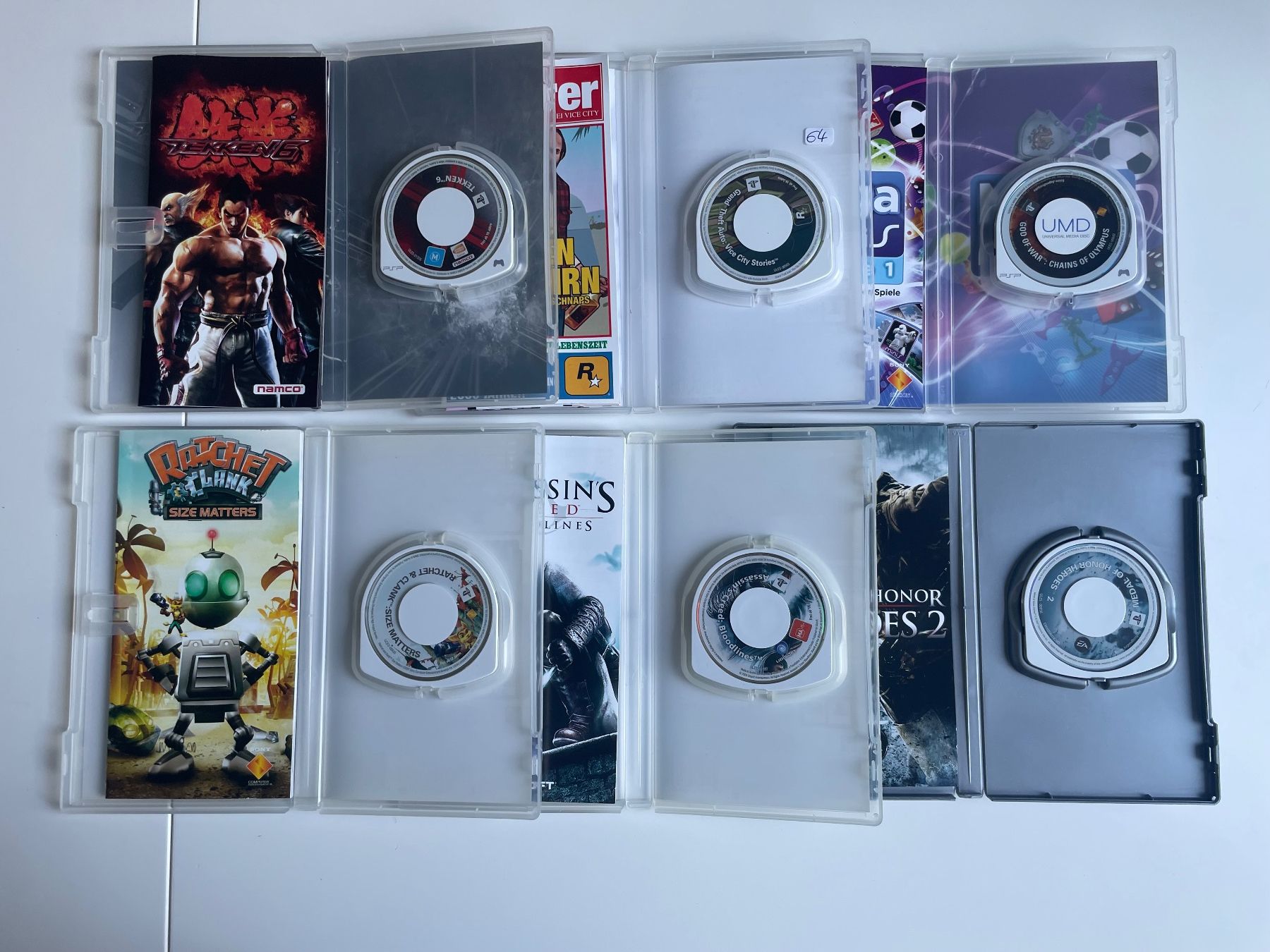 Sony Console: Sony PSP 6 Spiele – Usato da Dällikon venduto da buyandbehappy 6