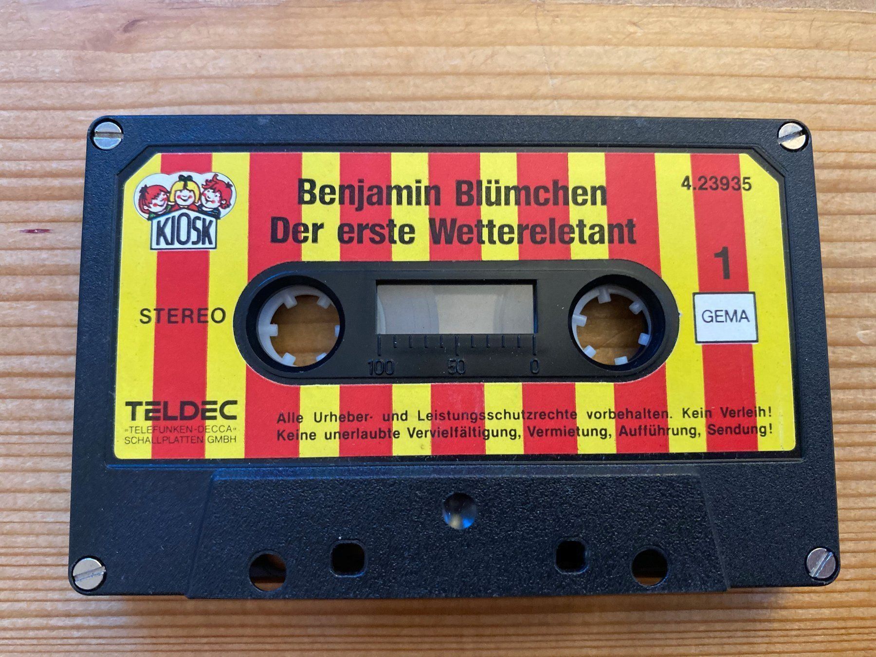 Kompaktkassetten: Kassette – Benjamin Blumchen - (1) – Gebraucht aus St.Gallen von kingsamas 6