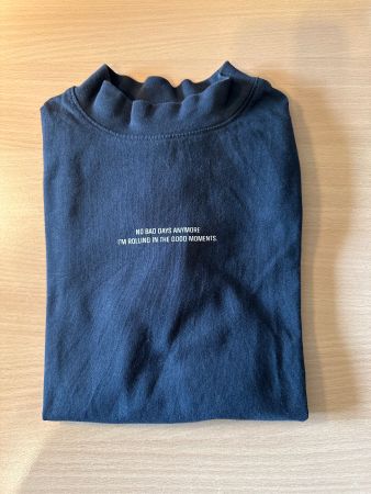 Rollkragen Langarm Shirt Grösse 128