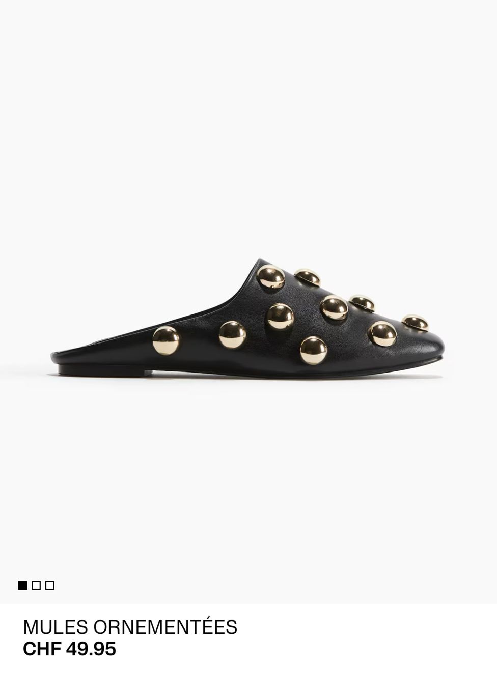H&M Damenschuhe: Chaussures mules à détails – Neu (gemäss Beschreibung) aus Monthey von sen_6ckr