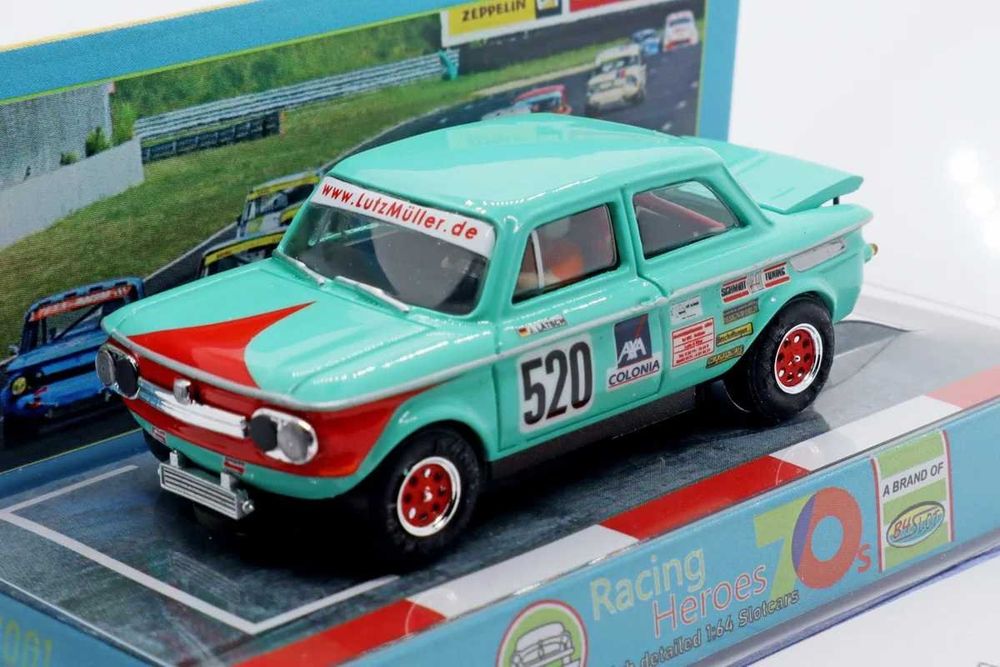 Racing Legends 1:64 NSU TT Cup grün/rot #520 neu in OVP (Neu und ...