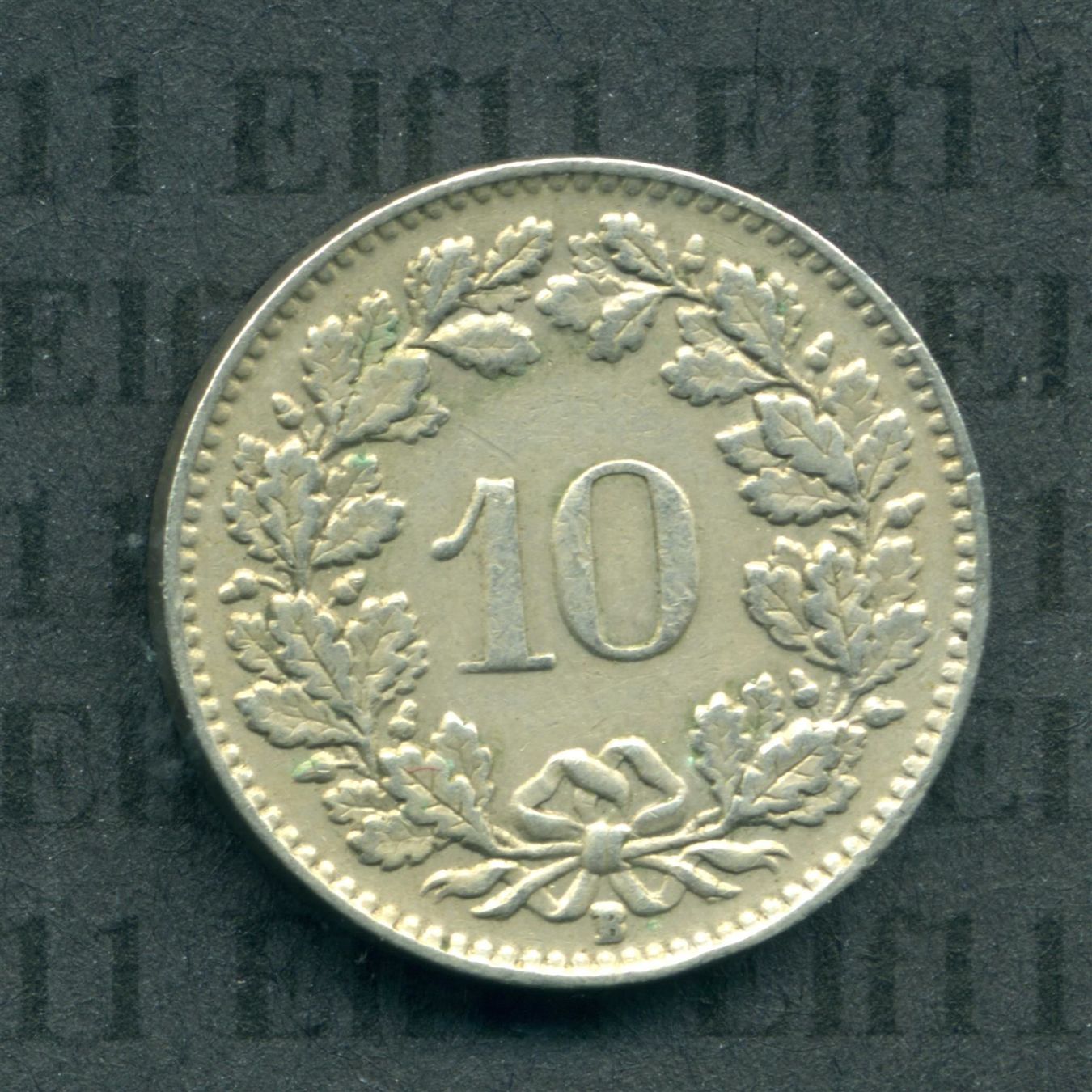 Alle Münzen: CHF___0.10 1953 -vz 10 Rappen – Gebraucht aus Widnau von Elf11 1