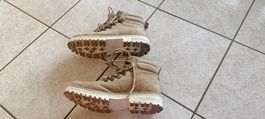 NEW leder Stiefel Boot Gr. 38 (38.5)