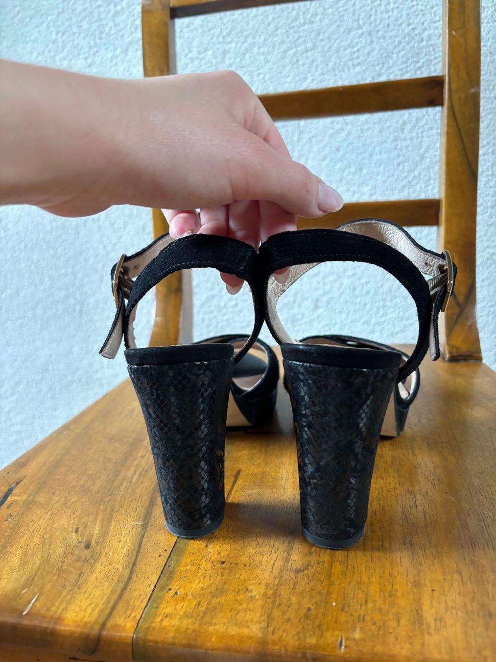 Scarpe da donna: Damen Highheels, Schwarz, grösse 39 – Usato da Oberbuchsiten venduto da annaxlunax 3