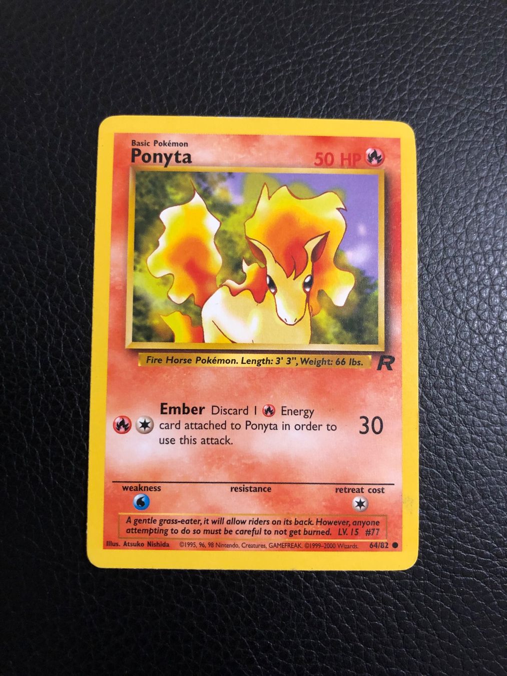 Pokémon Cartes à collectionner: Team Rocket Ponyta 64/82 Ab 1 – D'occasion à Paradiso par Pkmn10