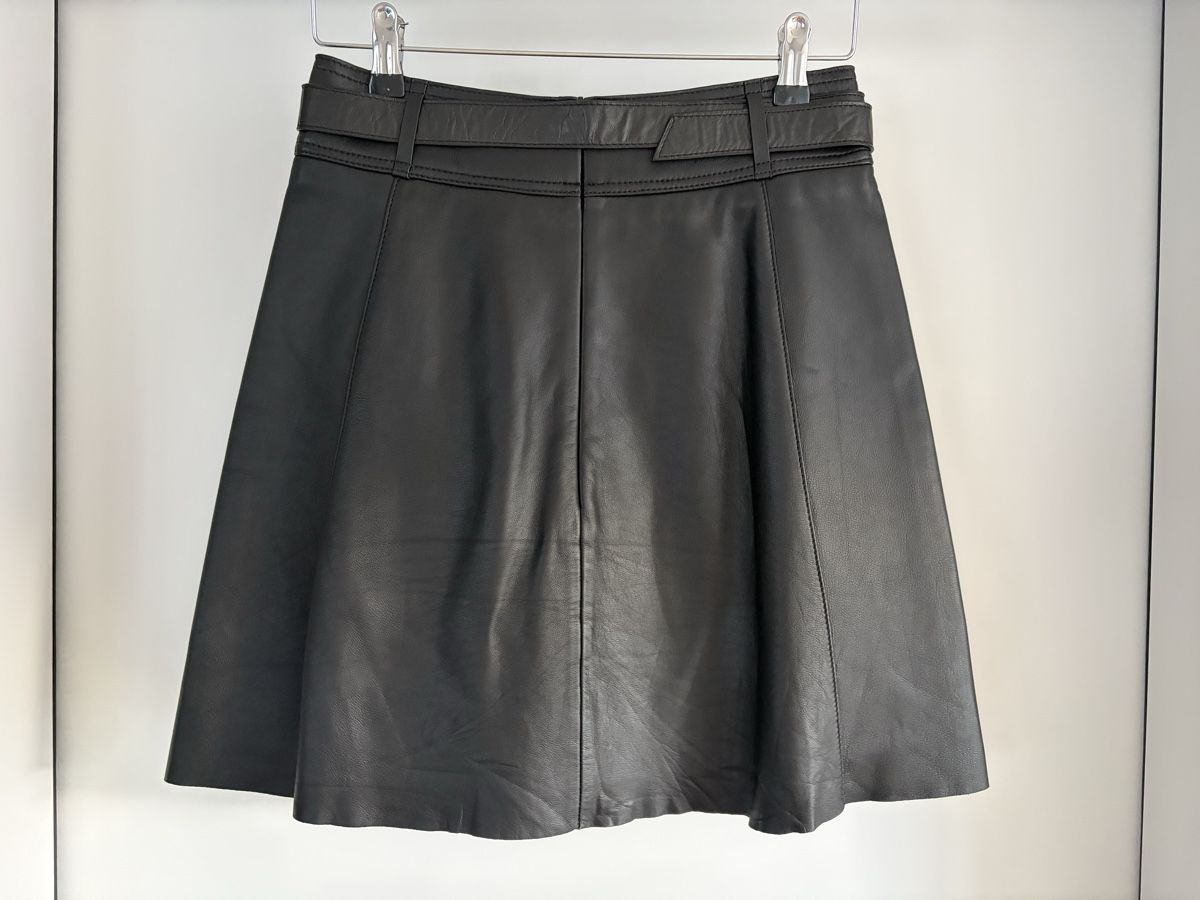 Massimo Dutti Gonne: Massimo Dutti Lederrock Echtleder schwarz XS – Nuovo (secondo la descrizione) da Zürich venduto da giuliak 1