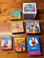 Diverse Spiele für Kinder ab 4 Jahre
