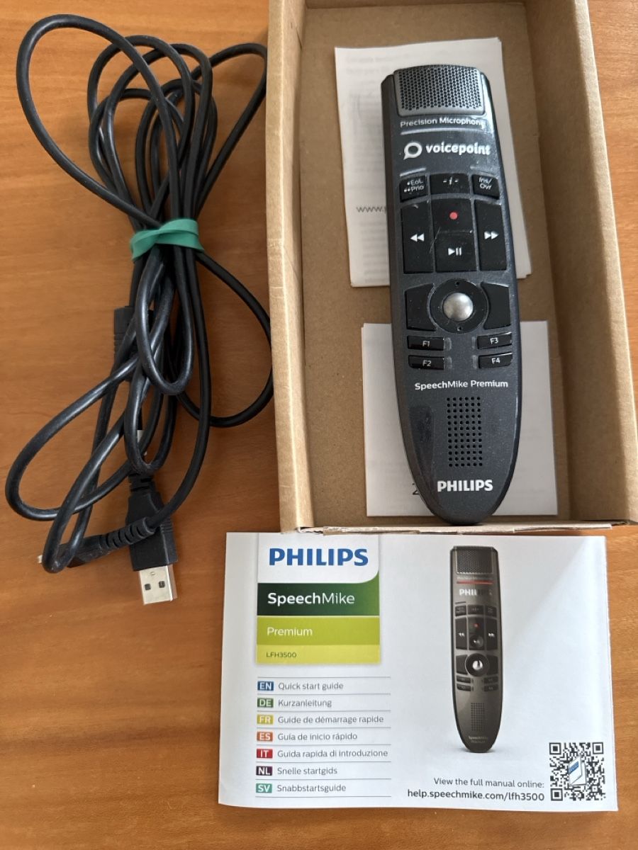 Philips Registratori: Philips SpeechMike Premium LFH 3500 – Usato da Zürich venduto da Glila 5