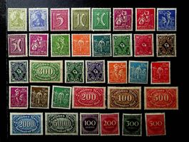 ALLEMAGNE DEUTSCHES REICH TIMBRES NEUFS** 1921-1923 / T967