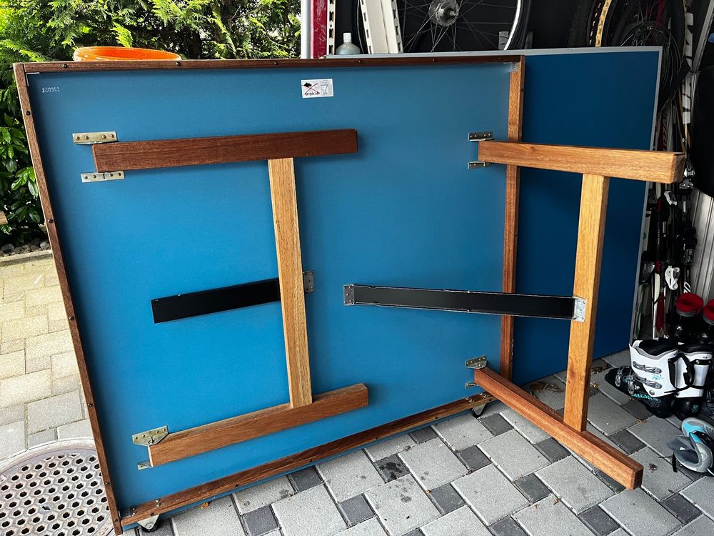 Tischtennis Rebound Board - 360° Verstellbar Mit 8 Gummiblöcken