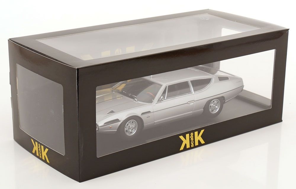 Lamborghini Modellautos: LAMBORGHINI ESPADA S2 1970 SILBER 1:18 KK-SCALE – Neu und originalverpackt aus Suhr von Moebelsiralfred 4