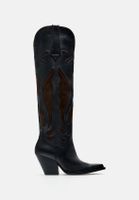 Zara Cowboystiefel Leder Gr. 37