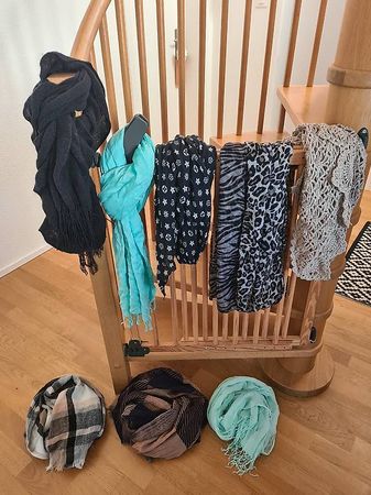 8 Schals für Damen/Mädchen