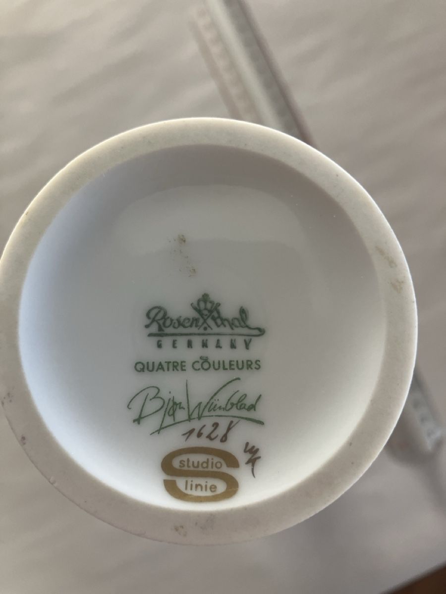 Rosenthal Portacandele: Kerzenständer vonnRosenthal – Usato da Ilanz venduto da Celi.hull 1