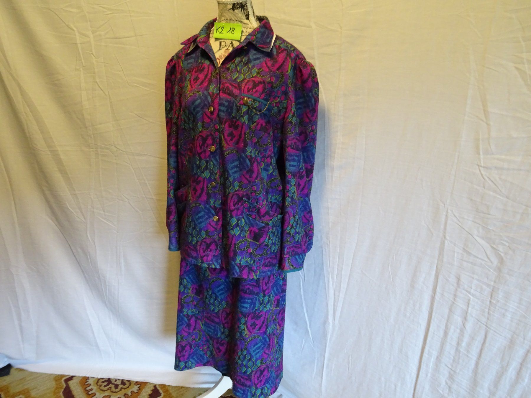 Kleider: Kleid 2-teilig Markwald Grösse 46                      (K18) – Gebraucht aus Rothrist von heinrich1966 1