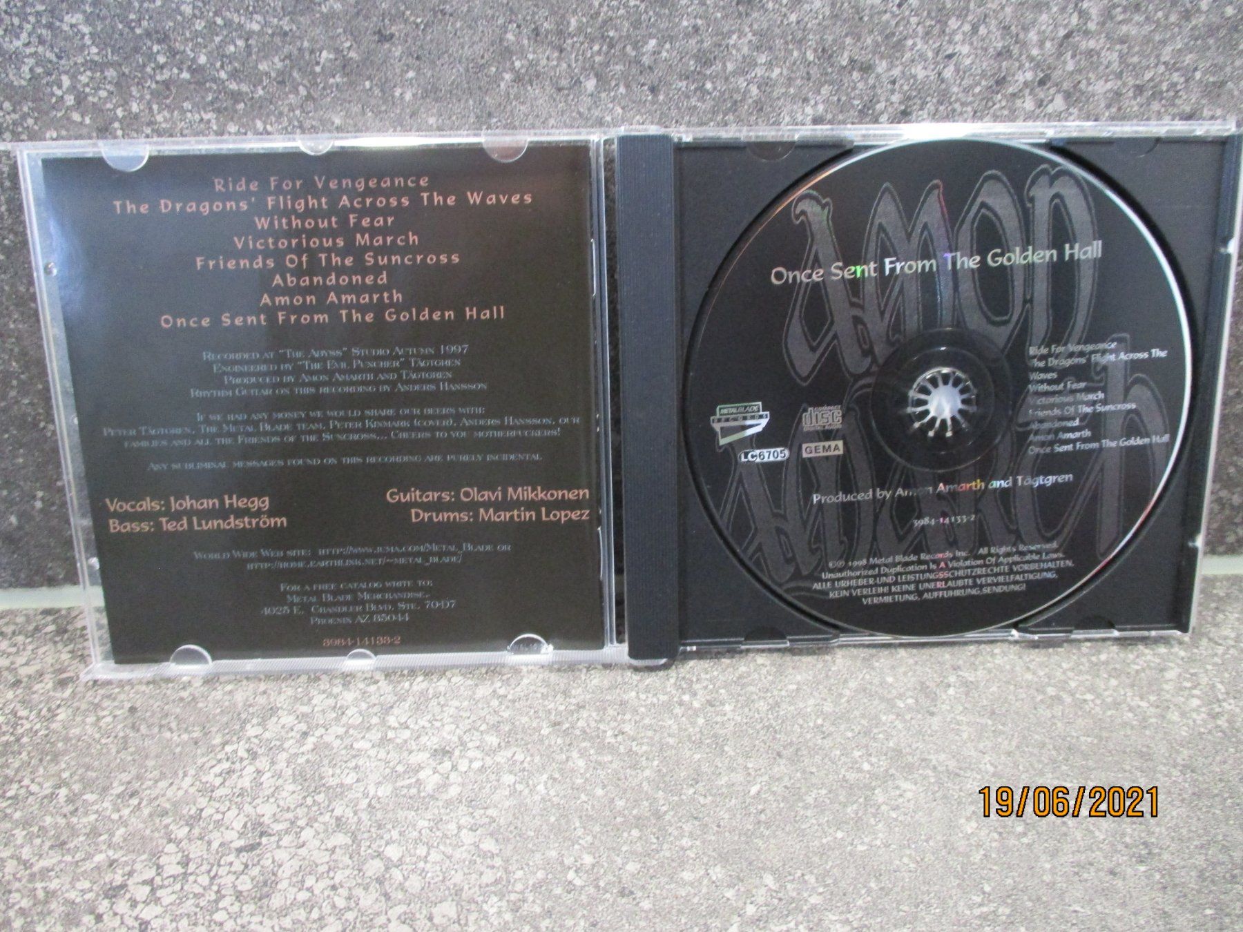 CDs: Amon Amarth -  Once Sent From The Golden Hall – Gebraucht aus Liestal von Disc-Point 1