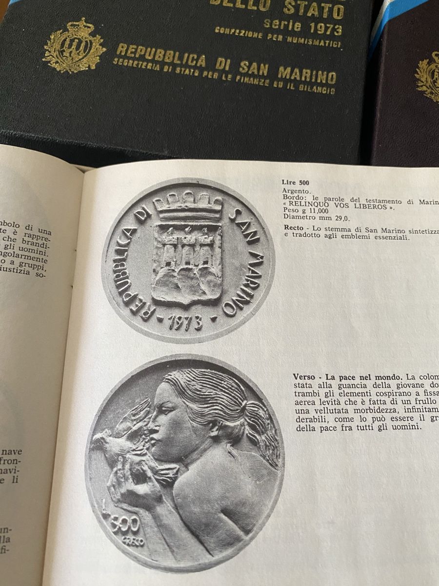 Alle Münzen: Repubblica dì San Marino – Neu und originalverpackt aus Genève von Mar7319 6