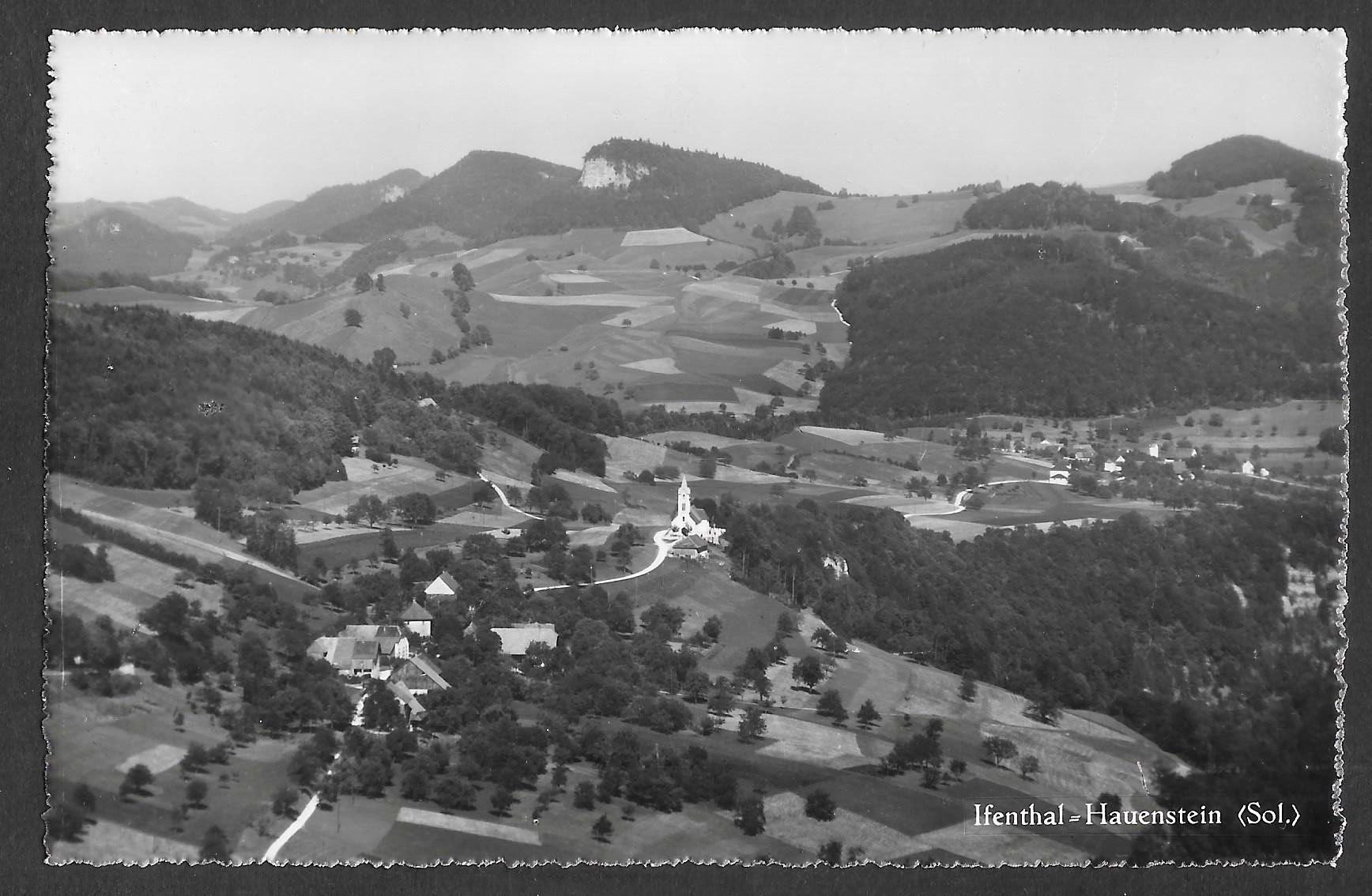 Cartoline postali: Hauenstein -Ifenthal Gesamtansicht – Usato da Olten venduto da clotaldi