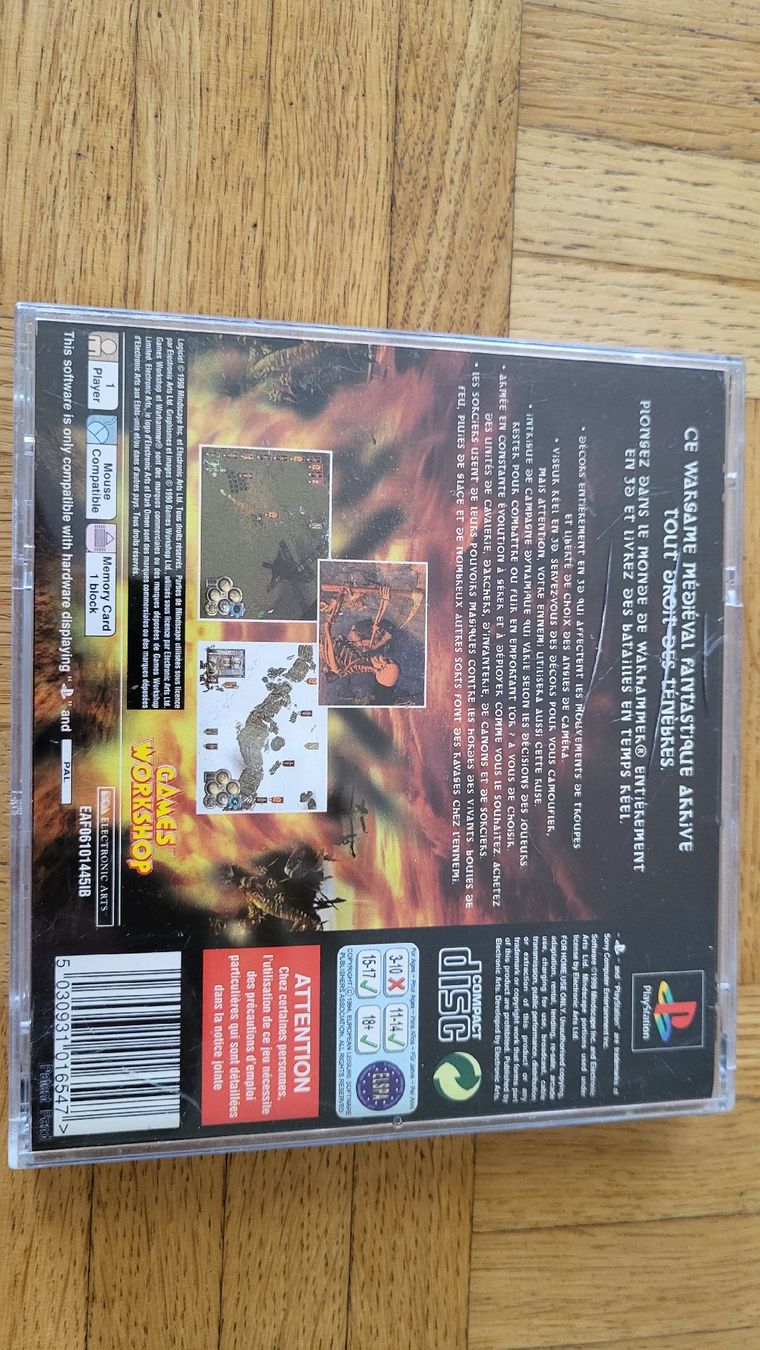 Jeux: Warhammer Dark Omen / Playstation 1 Spiel Kompl. – D'occasion à Biel/Bienne par Retrohr 2