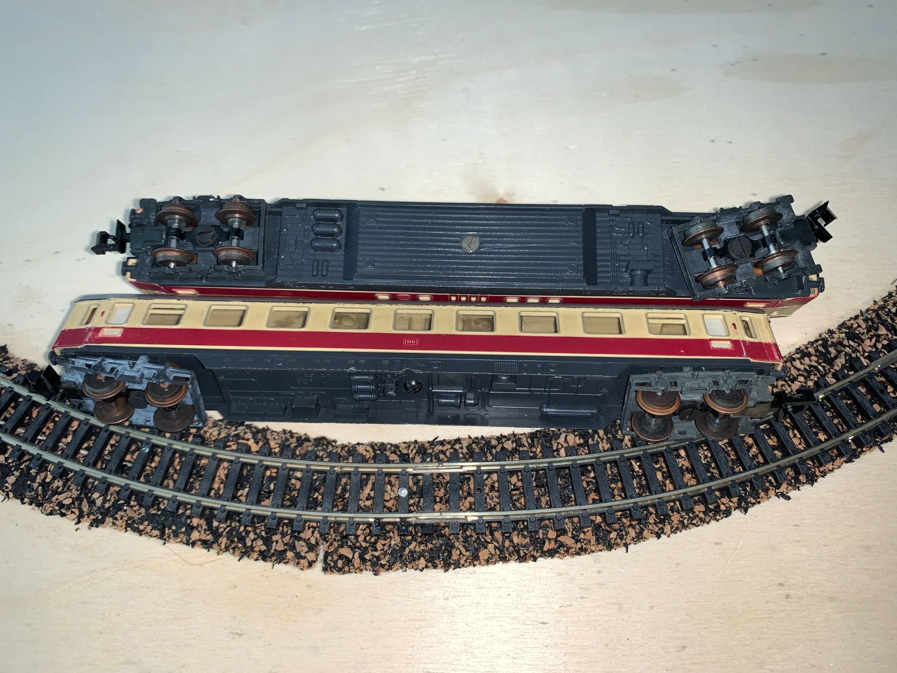 Trix Modellini di ferrovie: 2 Minitrix Wagen DB-TEE – Nuovo (secondo la descrizione) da Belp venduto da capowiga 1