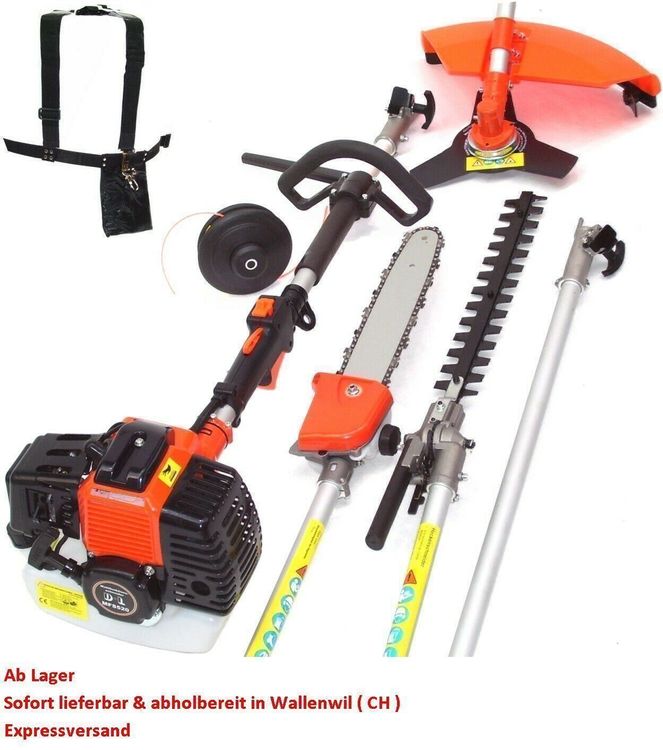 55879 Benzin Freischneider 3PS 5in1 Motorsense Multitool Kaufen auf