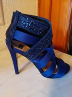 Bata . High Heel Sandale blau 36
