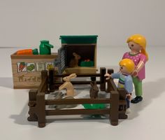 Clapier Playmobil - set créé par nos enfants